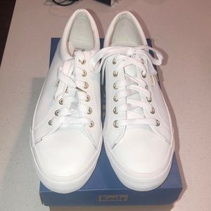 Keds leather sneakers.